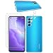 Produktbild Fitudoos für Oppo Find X3 Lite 5G [2 Stück] Panzerglas Schutzfolie+ [2 Stück] Kamera Panzerglas+ [1 Stück] Transparent Silikon TPU Hülle, 9H Härte,[Anti-KratzenFrei und Öl],[No-Bubble]