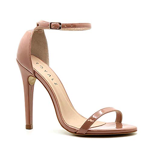 Sandália Royalz Verniz Paola Salto Alto Fino Tira