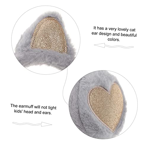 Didiseaon Cat Ears Earmuffs Winter Ear Muffs for Men Earmuff for Ear Puff Ear Warming Warmer Ear Covers for Cold2