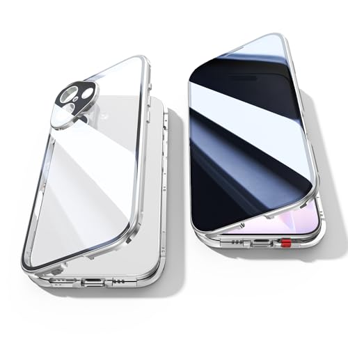 Coque anti-espion iPhone 17 Pro Max avec protection intégrale verre magnétique