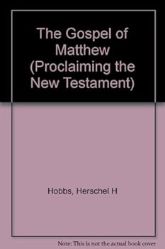 Hardcover The Gospel of Matthew (Proclaiming the New Testament) Book