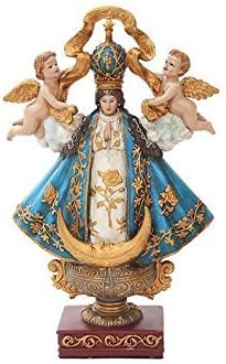 9 Inch Virgin of San Juan De Lagos Orthodox Religious Statue Figurine