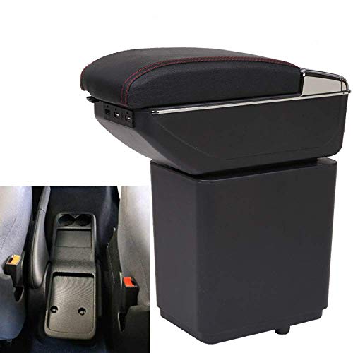 Gemmry Coche Apoyabrazos para Citroen Berlingo Partner Tepee 2008+, Consola Central de...