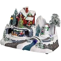 Avilia Pueblo de Navidad con Música y Luces: Ambiente Mágico