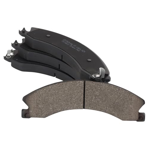 Image of TRQ Brake Pad & Rotor Kit Ceramic Compatible with 2009-2016 GMC Savana 3500
