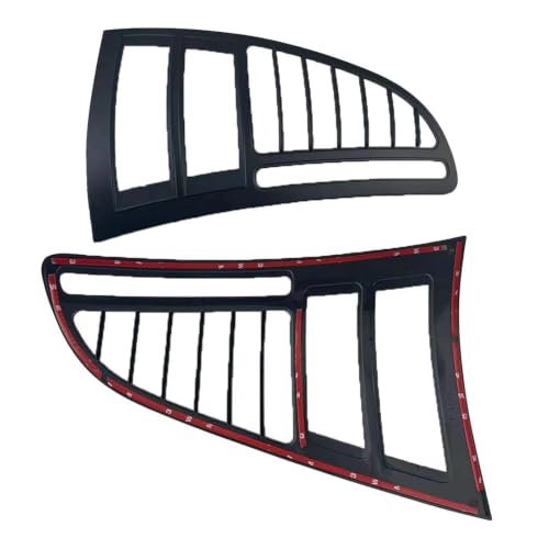 Protector de luz trasera plateado con acabado premium para Innova 3
