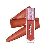 COLORGRAM Thunderbolt Tint Lacquer #04 Daily Tok | Highly Pigmented, Long Lasting, Moisturizing Lip Stain, Buildable and Blendable Lip Tint (0.2 fl.oz)