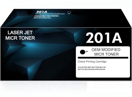 Évitez les rejets bancaires avec le toner MICR RT 201A pour imprimantes M277n et M252dw