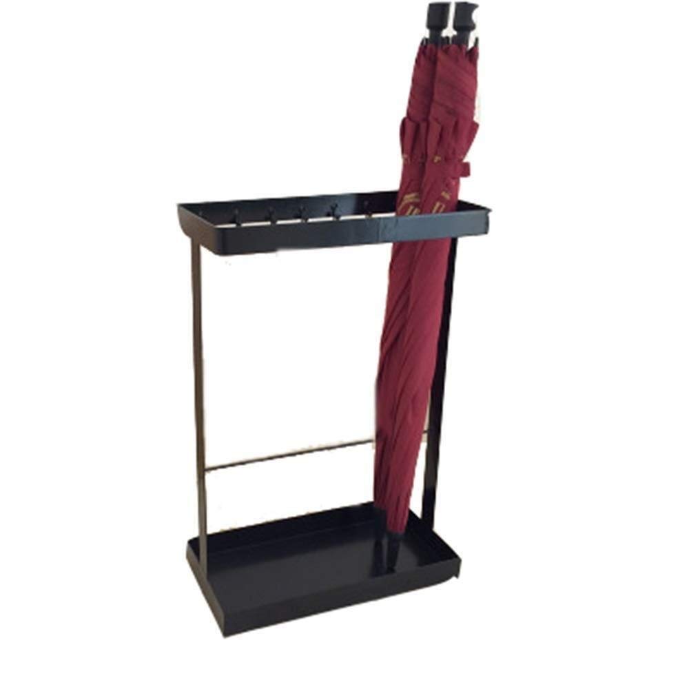 Porte-parapluies chambre d'hôtel et lobby MiroDo en fer noir durable