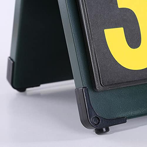 Ronyme Marcador de de mesa profissional Flip Score Keeper para competição de futebol de