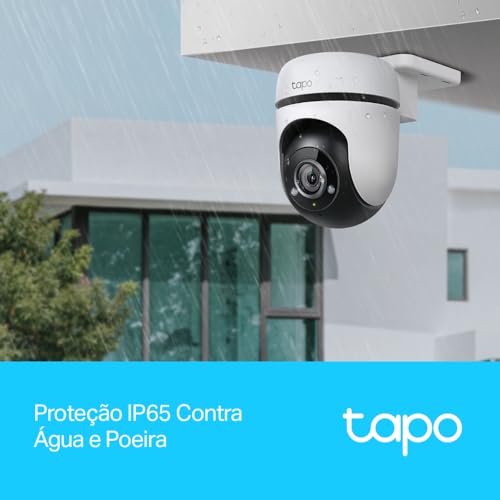 Camera de Segurança wifi Externa TP-Link Tapo C500, 1080p Full HD, 360° de Alcance, Visão Noturna, a