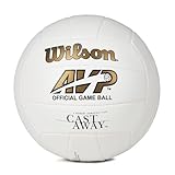 Wilson, Palla da pallavolo, Castaway, Bianco, Mr. Wilson, finta pelle, WTH4615XDEF