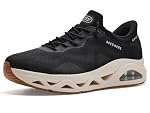 Skechers – Skechers Uno Glide-Step Air Gliders Herren-Sneaker, Schwarz 