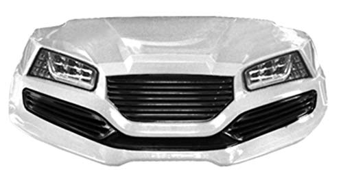 Performance Plus Carts Havoc Body - Street Series - White - for Yamaha Drive G29 Golf Cart