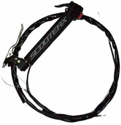 Gas Skateboard SkaterX Complete Control Assembly - Throttle Cables, Brake Cables, Brake Handle, Throttle Trigger, and Kill Switch Wires Included [1301]