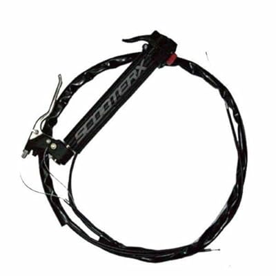 Gas Skateboard SkaterX Complete Control Assembly - Throttle Cables, Brake Cables, Brake Handle, Throttle Trigger, and Kill Switch Wires Included [1301]