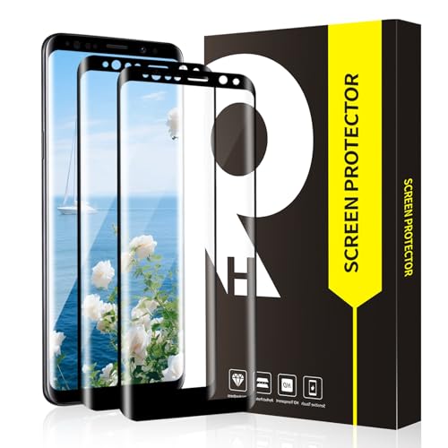Cable Leader 2 Stück Schutzfolie für Panzerglas für Samsung Galaxy S9, Ultra Transparent Bläschenfrei Anti-Kratzer Samsung S9 Bildschirmschutzfolie, 3D Curved Anti-Fingerabdruck Anti-Staub S9 Schutzglas