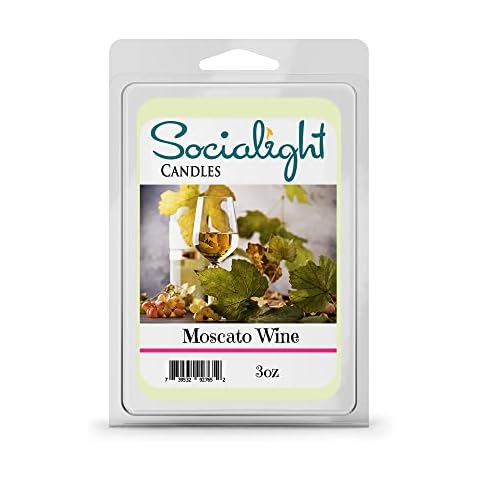Socialight Candles - Moscato Wine Scented Wax Cubes/Melts Cover