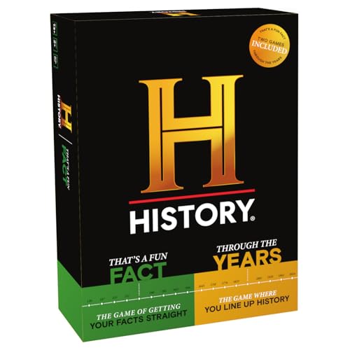 History Channel 2-in-1 Trivia Card Game