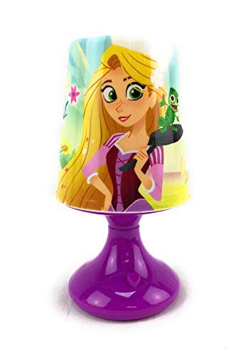 Lampe de Chevet Princesse Raiponce (Rose), Mini lampe Led, Effets Lumineux - Disney - Tangled