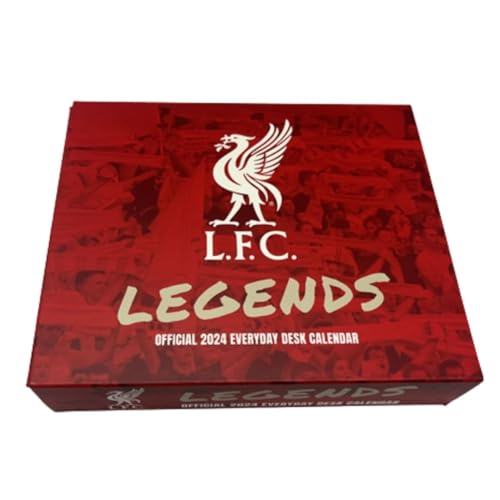 2024 Desk Calendar | Liverpool Desk Block |Includes Facts & Trivia | Page a day tear away | Liverpool official merchandise | Liverpool Football Gift