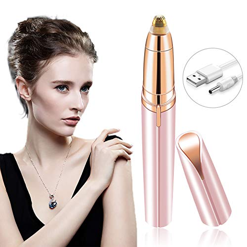 Sourcils Rasoir Tondeuse Bamoer Epilateur de Sourcil pour Femme, épilation électrique des Sourcils, Épilateur portatif indolore instantané,rasant de rasoir de mini sourcil