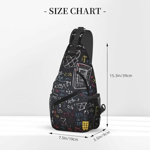 Bolso cruzado deportivo para hombres y mujeres miniatura 3