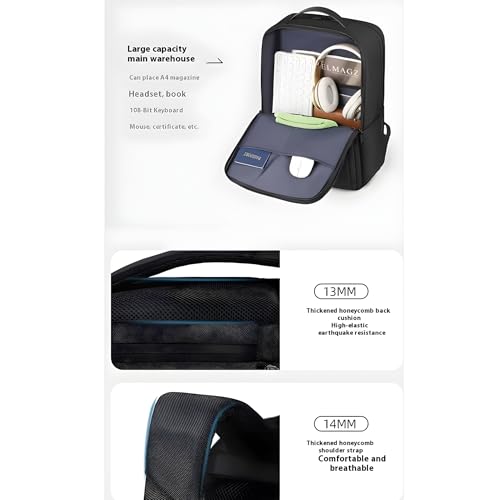 Image of KARRIER Backpack with Padded Laptop Compartment /Expandable /Multifunctional /Stylish /Daily Commute /Multiple Compartments /Unisex Backpack for Office /College /Students
