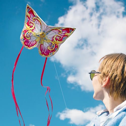 image for Xida Kite Xida Butterfly Kites for Kids & Adults, Extremly Easy to Fly