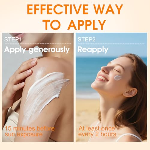 Beef Tallow Sunscreen SPF 50: Mineral Non-Nano Zinc Oxide Sunblock, Non-Greasy & Instant Protection for Face, Reef-Safe for Beach, Running & Sports, 3 Fl Oz (85g) — view 5