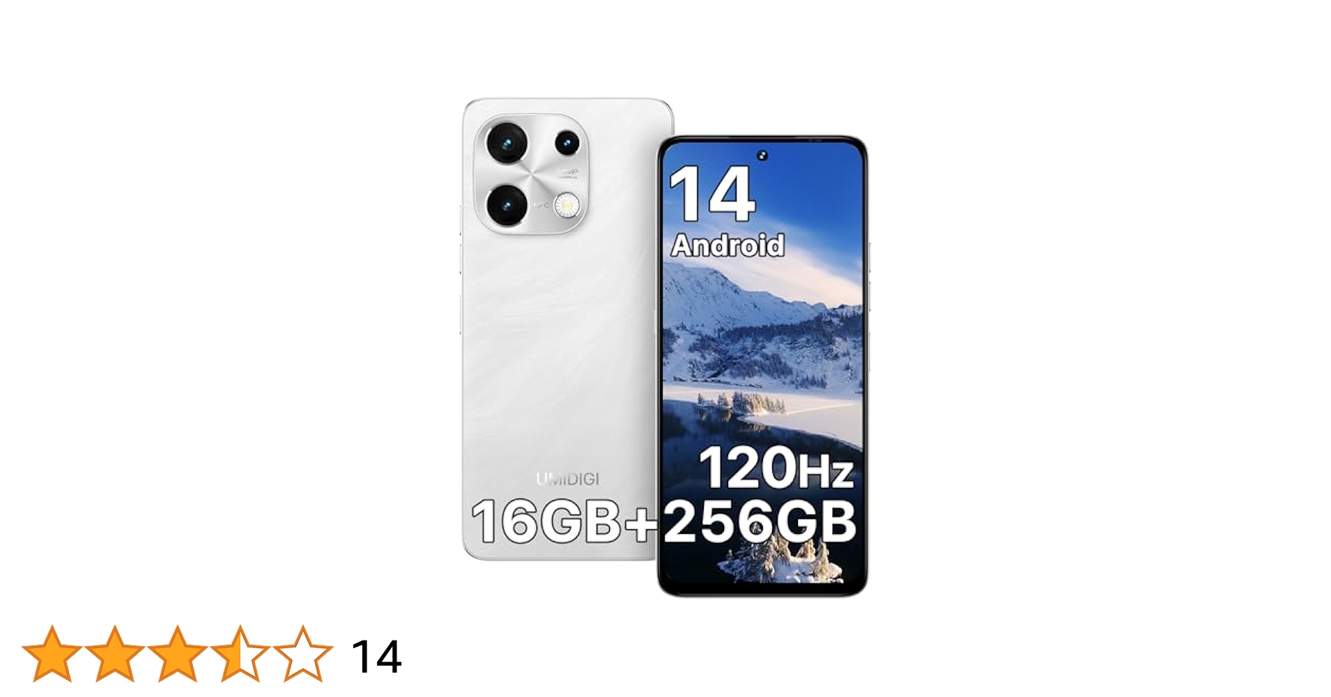 Amazon | 【2025年 NEW Android14 120Hzスマホ】UMIDIGI Note100
