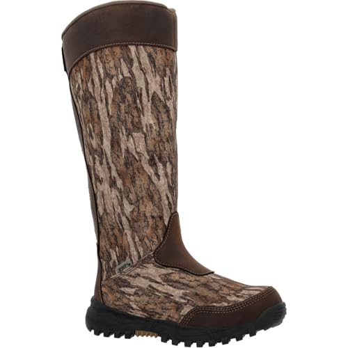 ROCKY Kids Spike Waterproof Snake Boot, Mossy Oak Bottom...