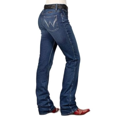 Wrangler Q-Baby Ultimate Riding Jeans Mid-rise Boot Cut Wrangler Q-Baby Ultimate Riding Jeans Mid-rise Boot Cut