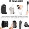 Kit de accesorios de protección PellKing para cámara Insta360 X5 | Protector de lente/funda de silicona/protectores de pantalla/estuche para cámara, paquete para Insta 360 8