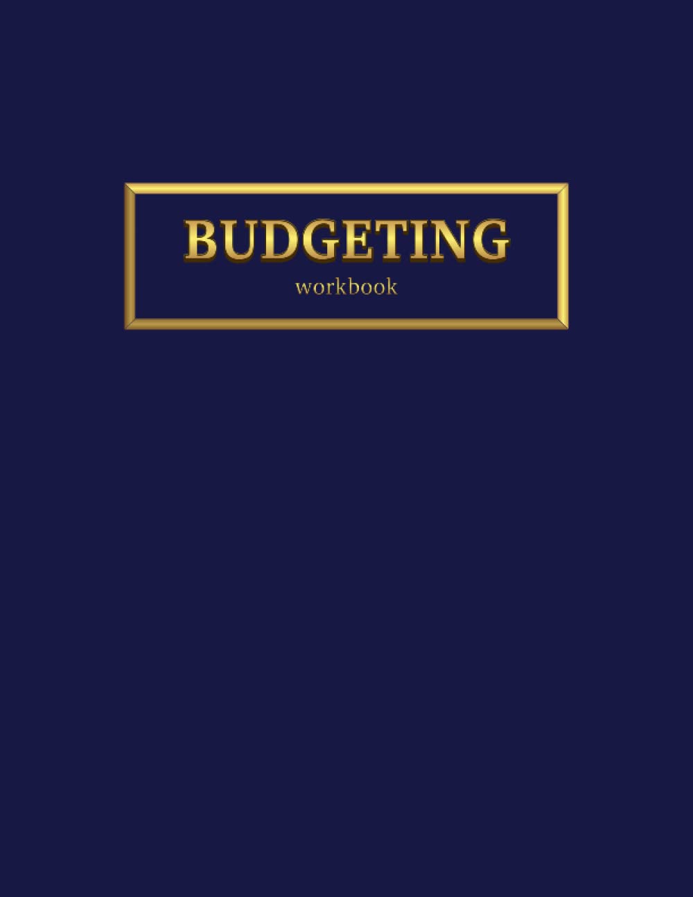Budgeting Workbook: Monthly & Weekly Budget planner | Budgeting Planner for 1 Year | Journal Notebook (8.5 x 11)