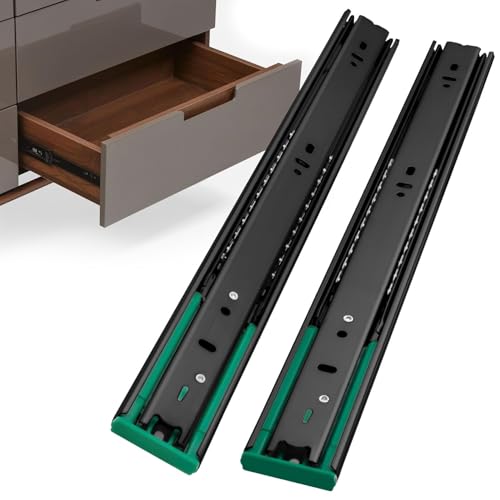 homdiy 10 Pairs 22 Inch Soft Close Drawer Slides Heavy Duty Side Mount