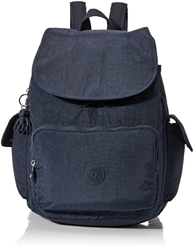 Kipling Women's City Pack Backpack, All-Day Versatile Daypack, Bag, Blue Bleu 2, Medium