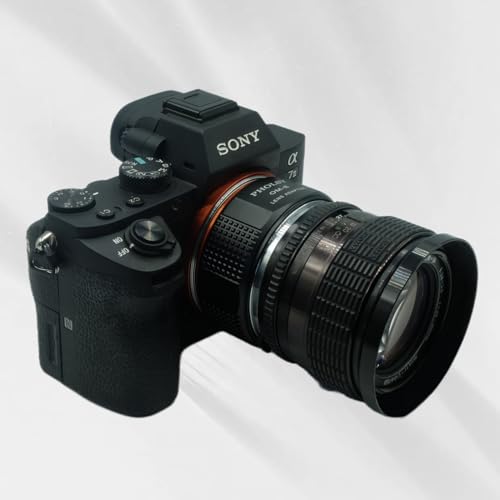 PHOLSY Lens Mount Adapter Compatible with Olympus Zuiko OM Lens to Sony E Mount Camera a1 a9ii a7S iii/ii - Image 2