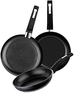 Bradesign Poêles, Lot de 3, 18 cm, 22 cm/26 cm)