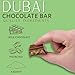 Dubai Chocolate Bar, Milk Chocolate with Pistachio and Kadayif Filling, Gourmet Candy Gift, 2.47 Ounces