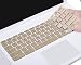 CaseBuy Champagne Gold Acer Chromebook 15 Keyboard Protector Skin Cover for Acer Chromebook 15 CB3-531 CB5-571 C910 15.6" Chromebook US Version (Champagne Gold)