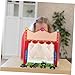 Toyvian Puppet Show Theater for Boys and Girls Shadow Playset Chinese Handmade Toys Educational Puppet Stage DIY Craft Kit