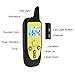 Pet Life Yellow Yard-Trek 1-to-2 Dog 550 Yard Range 16-Level Vibration and Sound Training Dog Collar