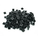 PIPART Pixel Bricks Mosaic Art Pieces Compatble with Major Brands, 1x1 Plate 1000 Pieces 3024 Brick (26 Black)