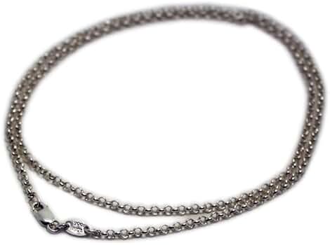 クロムハーツ　モチーフ　ロールチェーン 18inch 45cm シルバー925 Amazon | クロムハーツ（Chrome Hearts）ネックレス チェーン ロール