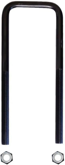 Skyjacker 916X212X1012 U-Bolt; Square; 9/16 in. Dia.; 2.5 in. ID Width; 10.5 in. ID Length; Incl. Nuts;