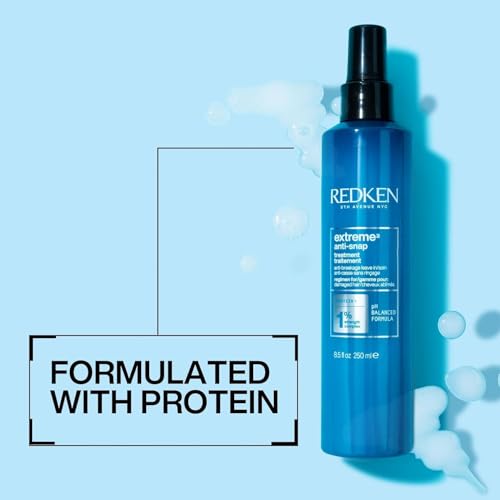 REDKEN Anti-snap Sin Aclarado Para Cabello Dañado, Azul, Coco, 250 Mililitro