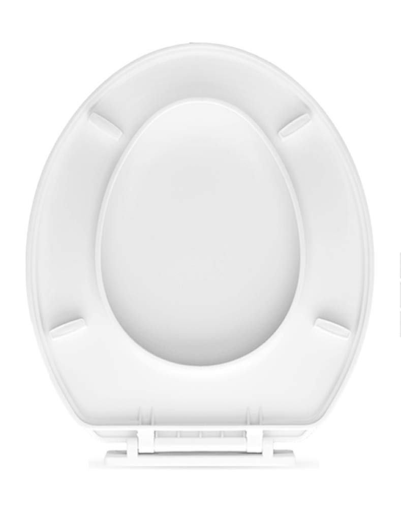 Toilet seat， Toilet Seat with Slow Down Mute Top Mounted Ultra Resistant Cover