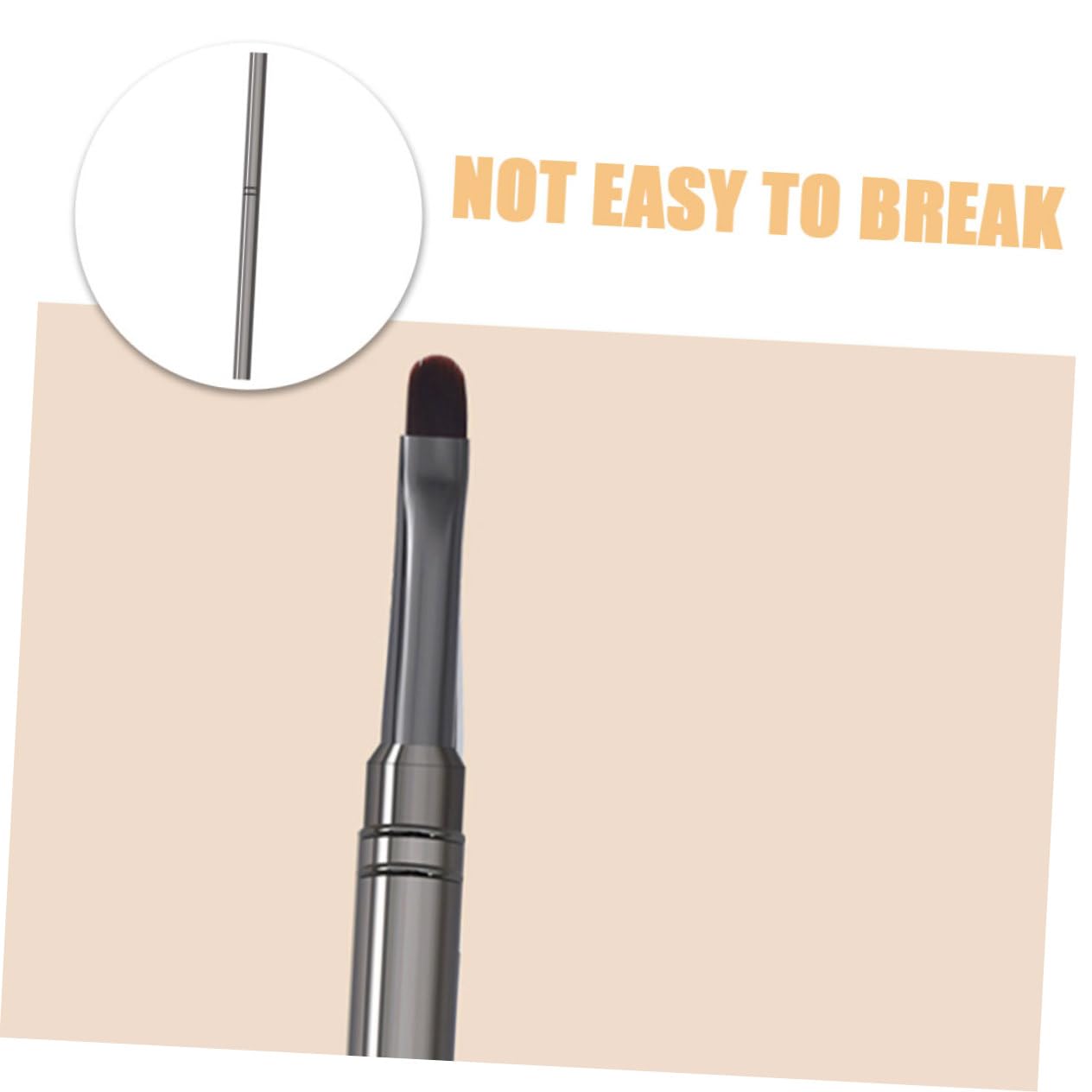 minkissy 5 Set Di Pennelli Per Unghie Per Nail Art Per Unghie Acriliche in Gel Per Manicure Per Nail Art 2 Pezzi*5