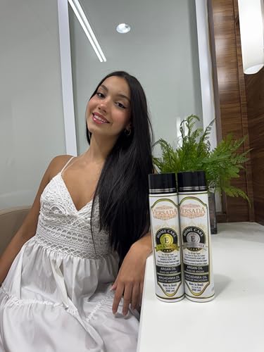 Home Care Shampoo and Conditioner Set, Argan Oil and Macadamia Oil, 300ml Each